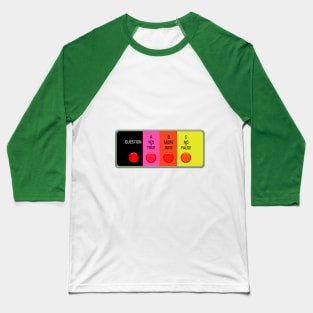 MEGO 2-XL Robot Stomach Belly Buttons Baseball T-Shirt